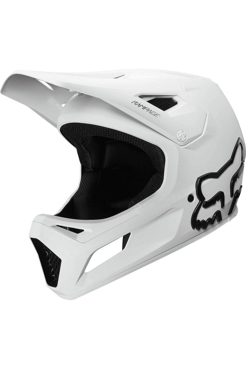 Casco Bicicleta Niño Rampage Blanco Fox Racing - Rideshop