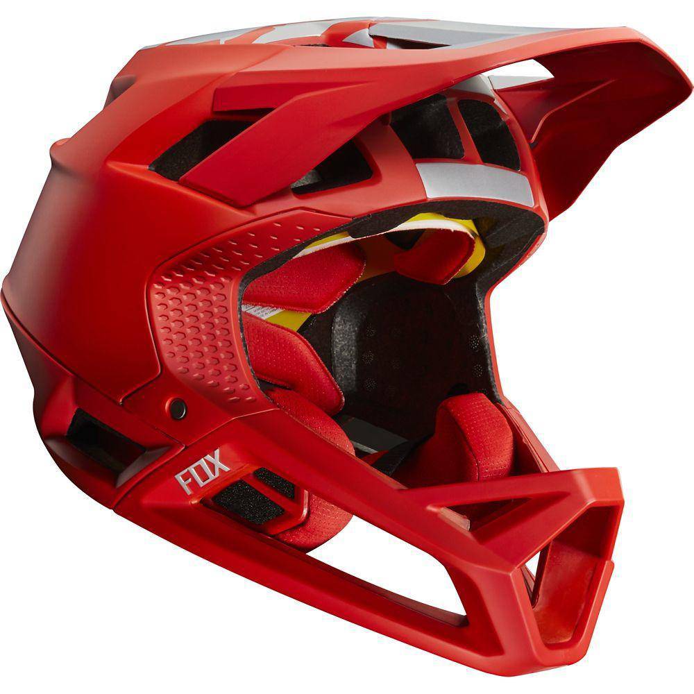 Casco Bicicleta Proframe Wide Open Rojo Fox Racing. - Rideshop