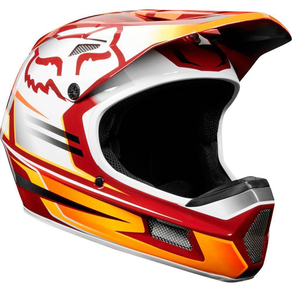 Casco Bicicleta Rampage Comp Reno Rojo Fox Racing - Rideshop