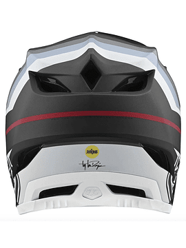 Casco Composite Mirage Black Silver Troy Lee-Rideshop