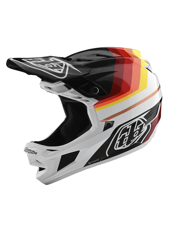 Casco D4 Carbon Mirage Negro / Rojo Troy Lee Designs - Rideshop