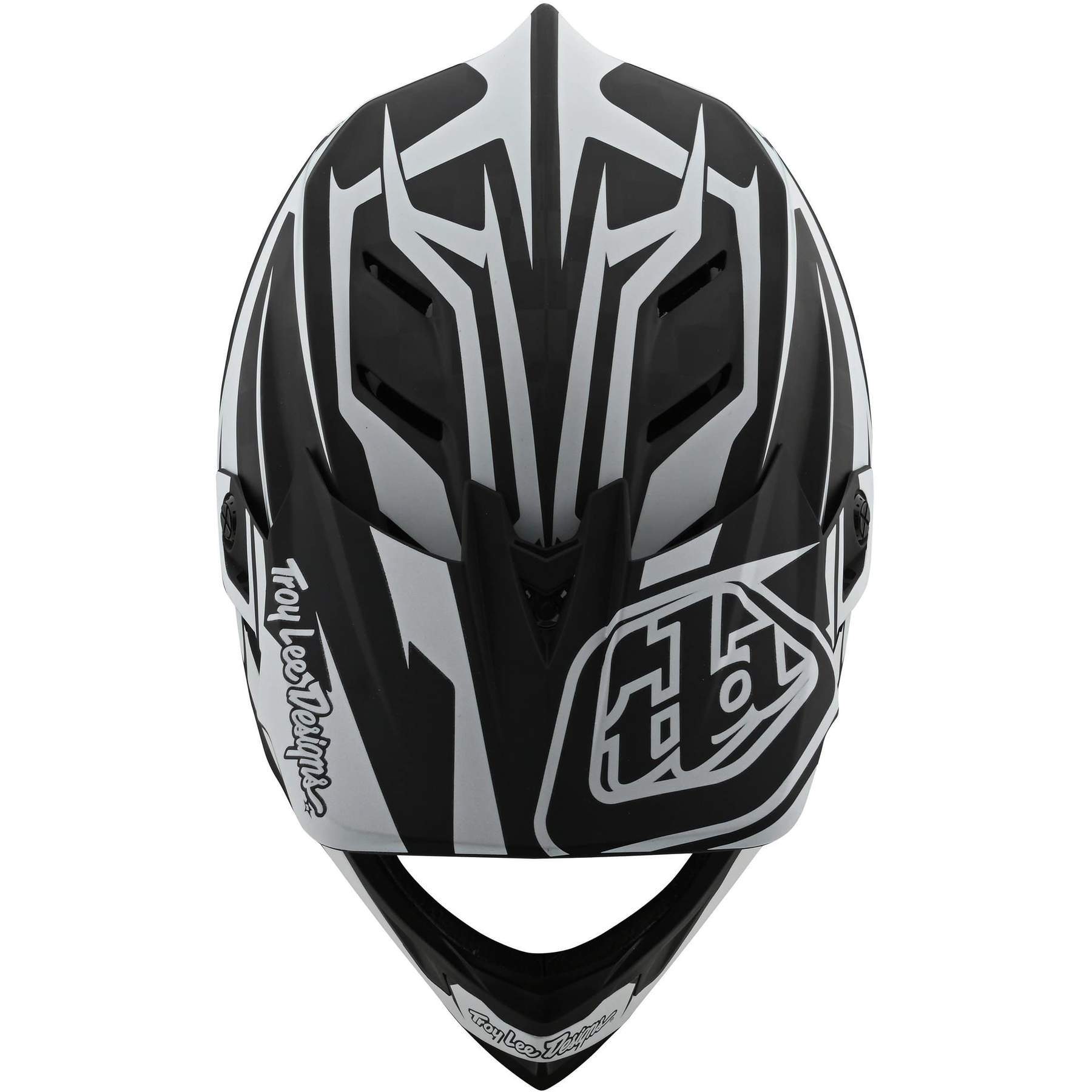 Casco D4 Composite Slash Black Silver Troy Lee - Rideshop