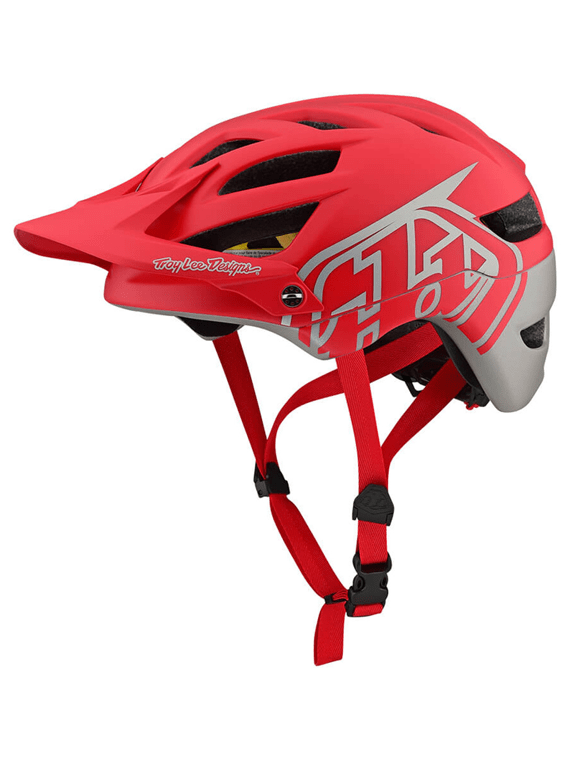 Casco de Bicicleta A1 Mips Classic Red / Silver Troy Lee - Rideshop