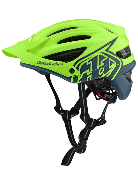 Casco de Bicicleta A2 Mips Decoy Flo Yellow Air Force Blue Troylee Designs - Rideshop