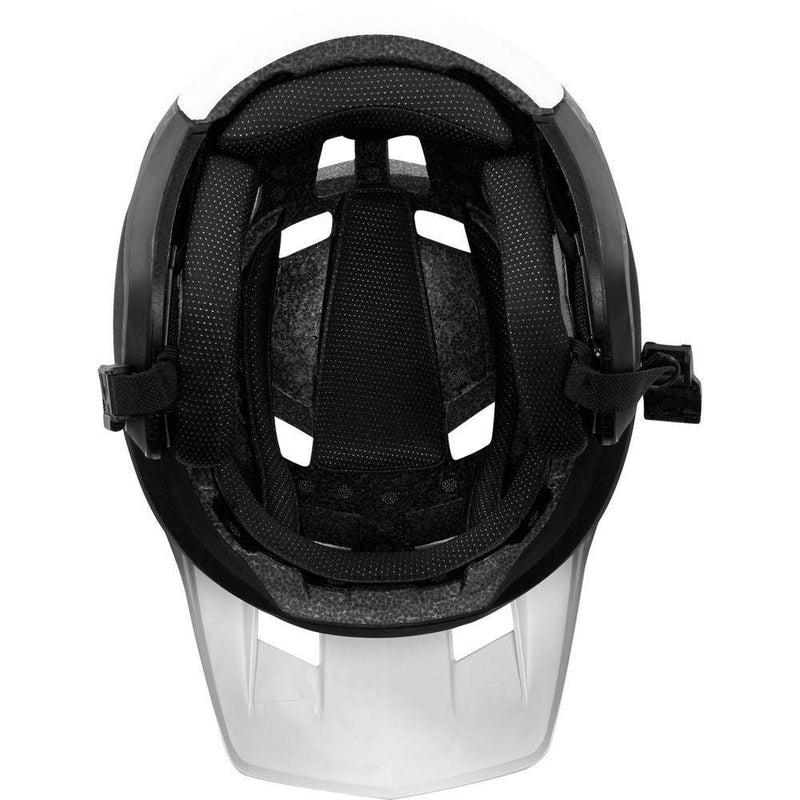 Casco de Bicicleta Dropframe Blanco Negro Fox Racing- - Rideshop