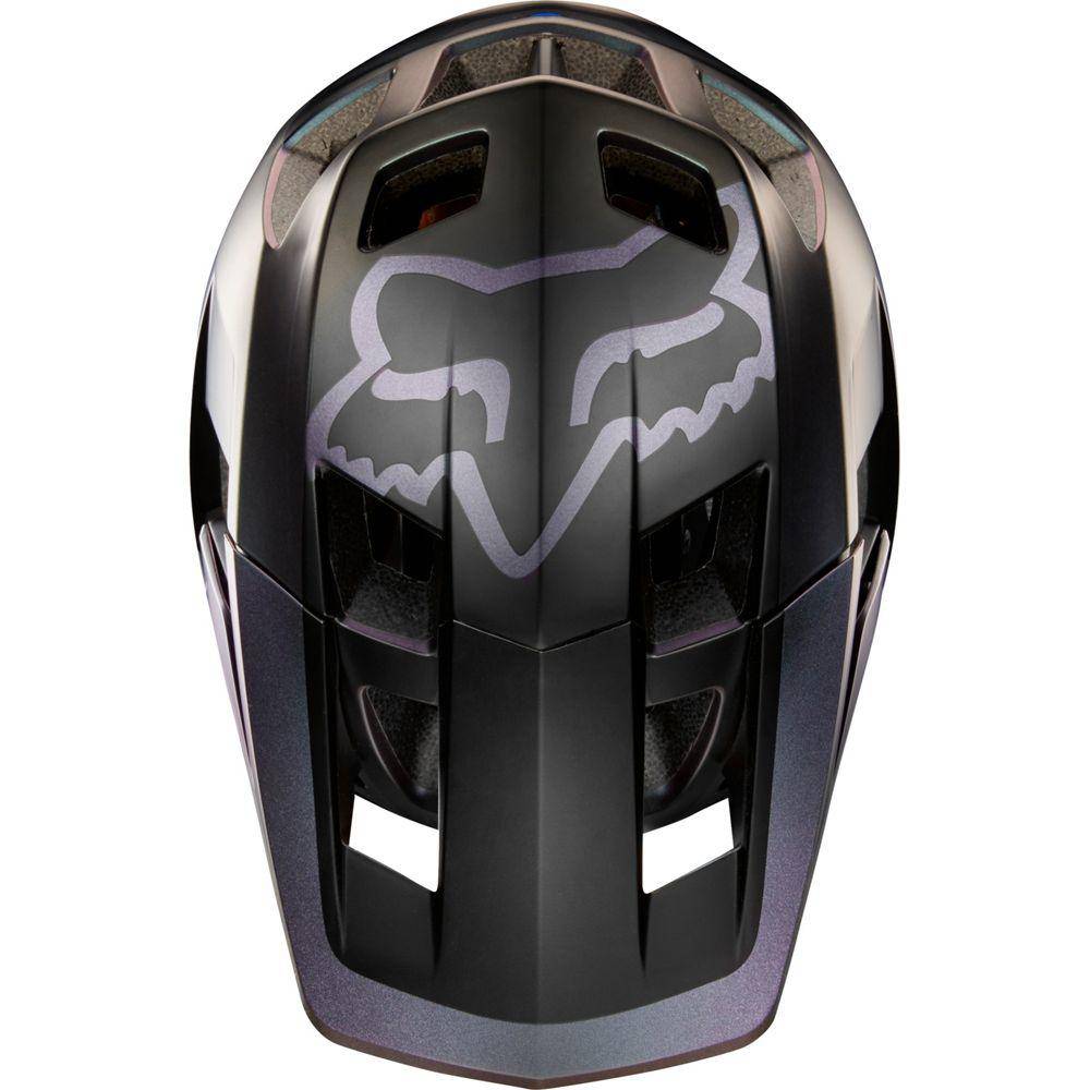 Casco de Bicicleta Dropframe Negro Iridium Fox Racing- - Rideshop