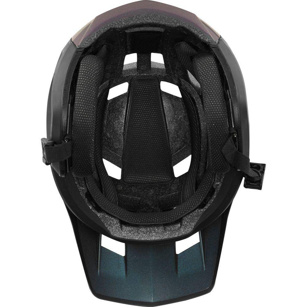 Casco de Bicicleta Dropframe Negro Iridium Fox Racing- - Rideshop