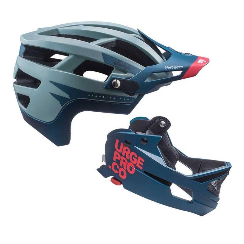 Casco de Bicicleta Gringo Sierra Gris/Azul L/XL Urge - Rideshop