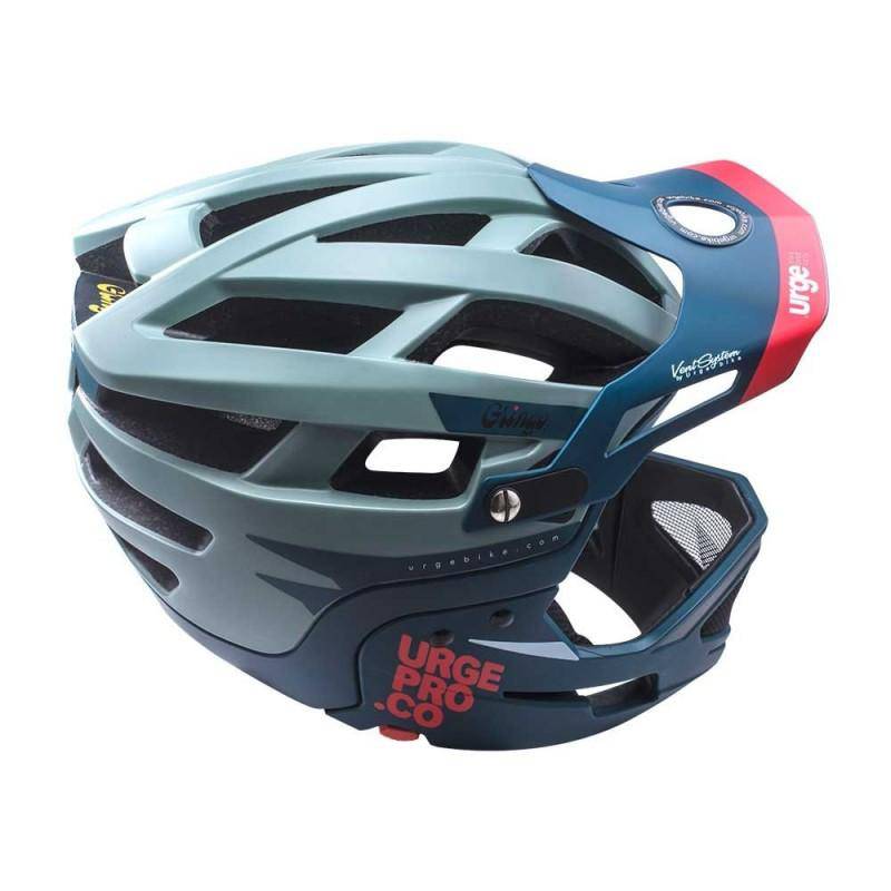 Casco de Bicicleta Gringo Sierra Gris/Azul L/XL Urge - Rideshop