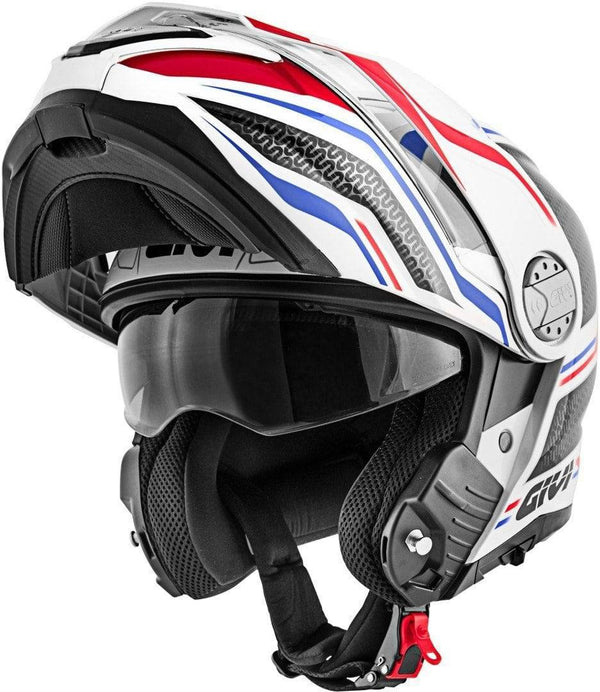 Casco Givi Modular X33 Canyon Layers White/Red/Blue - Rideshop