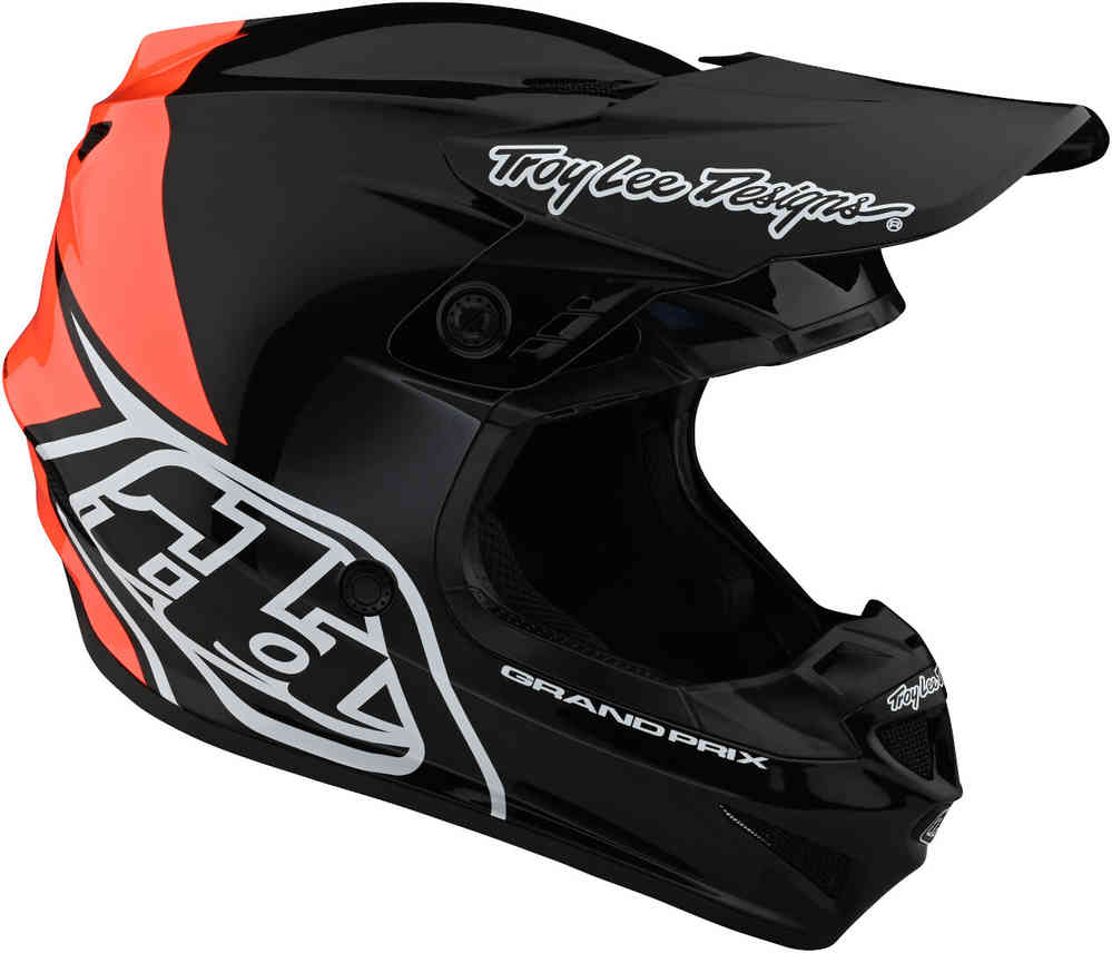 Casco GP Block Blk/Org Troy Lee Designs - Rideshop