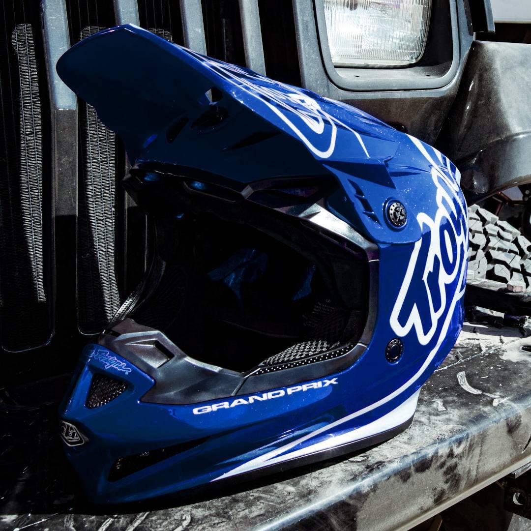 Casco Gp Silhouette Navy / White Troy Lee Designs - Rideshop