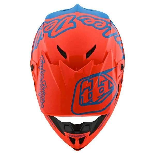 Casco Gp Silhouette Orange / Cyan Troy Lee - Rideshop