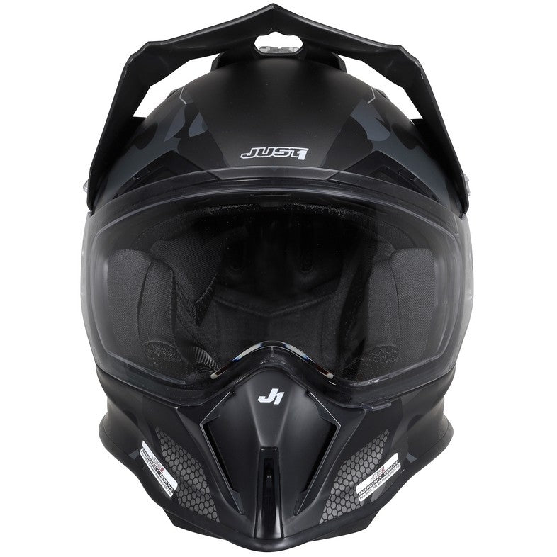 Just1 Casco Moto J14-F Elite Camo Titanio - Rideshop