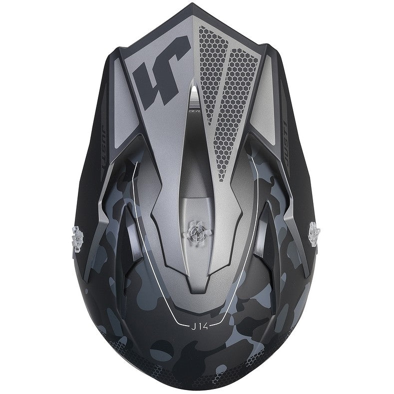 Just1 Casco Moto J14-F Elite Camo Titanio - Rideshop