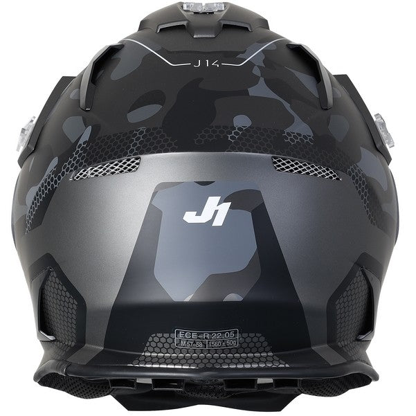 Just1 Casco Moto J14-F Elite Camo Titanio - Rideshop