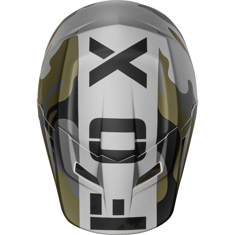 Casco Moto Niño V1 San Diego Camo Fox Racing. - Rideshop