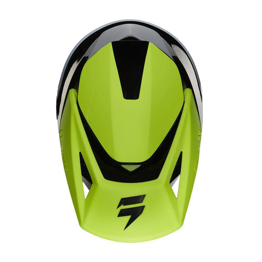 Casco Moto Niño White Label Race Amarillo Fluor 2020 Shift - Rideshop
