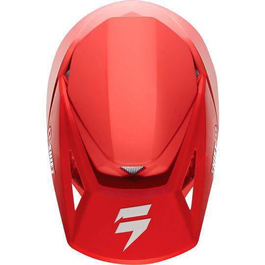 Casco Moto Niño White Label Rojo Shift.-Rideshop