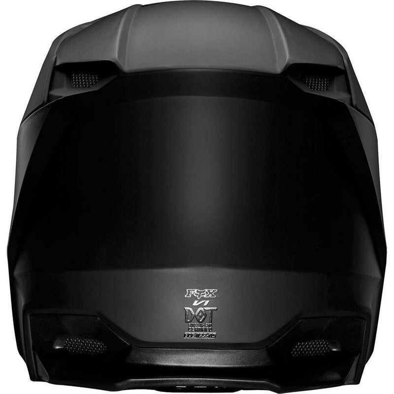 Casco Moto V1 Matte Negro Matte Fox Racing. - Rideshop