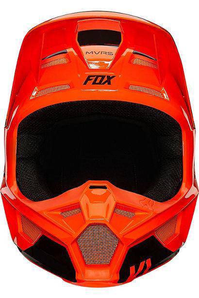 Casco Moto V1 Revn Naranjo Fluor Fox Racing - Rideshop