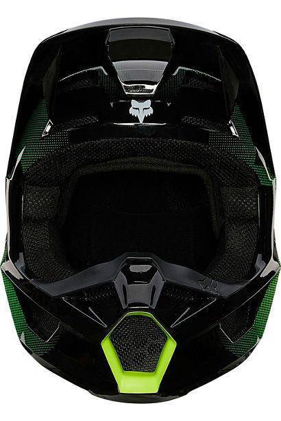 Casco Moto V1 Tayzer Negro Fox Racing - Rideshop