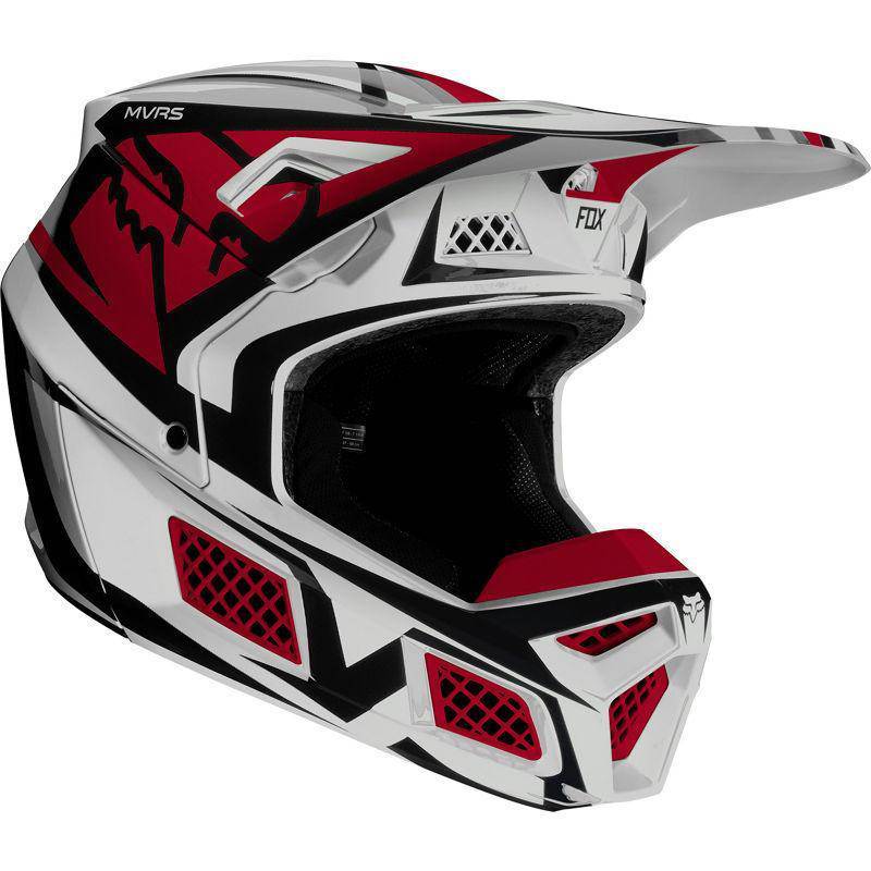 Casco Moto V3 Idol Rojo/Gris Fox Racing - Rideshop