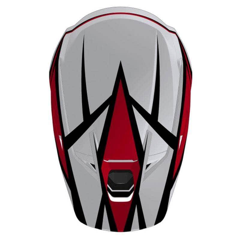 Casco Moto V3 Idol Rojo/Gris Fox-Rideshop