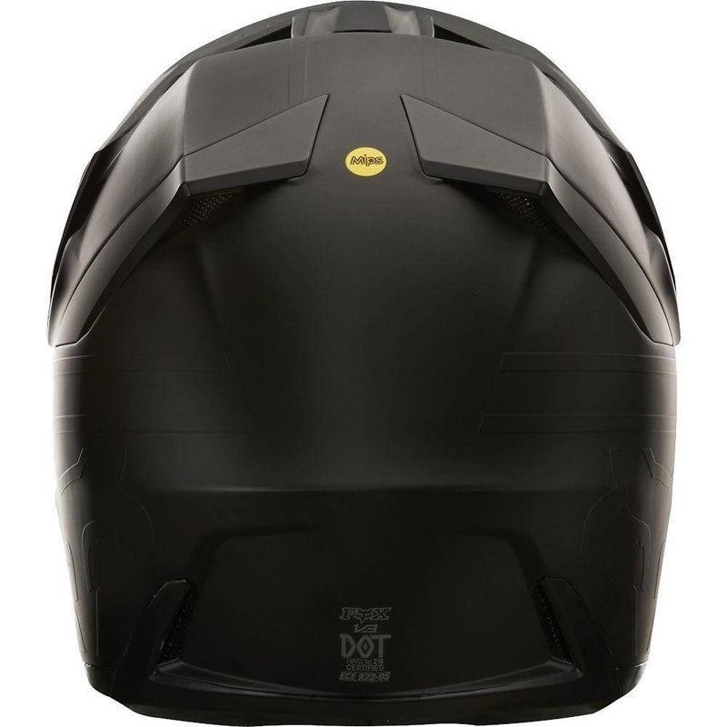 Casco Moto V3 Matte Carbon Fox Racing. - Rideshop