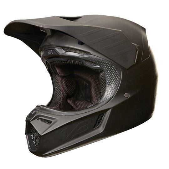 Casco Moto V3 Matte Carbon Fox Racing. - Rideshop