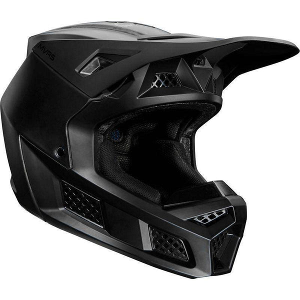 Casco Moto V3 Solids Negro Fox Racing - Rideshop