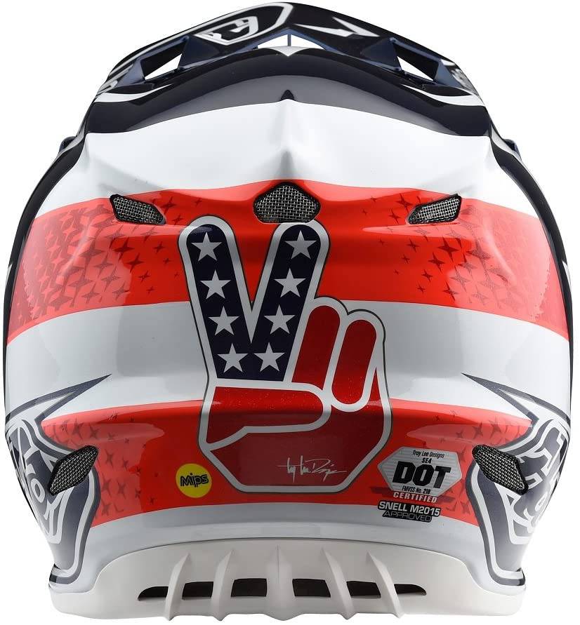 Casco Se4 Composite Freedom Blue Troy Lee Designs - Rideshop
