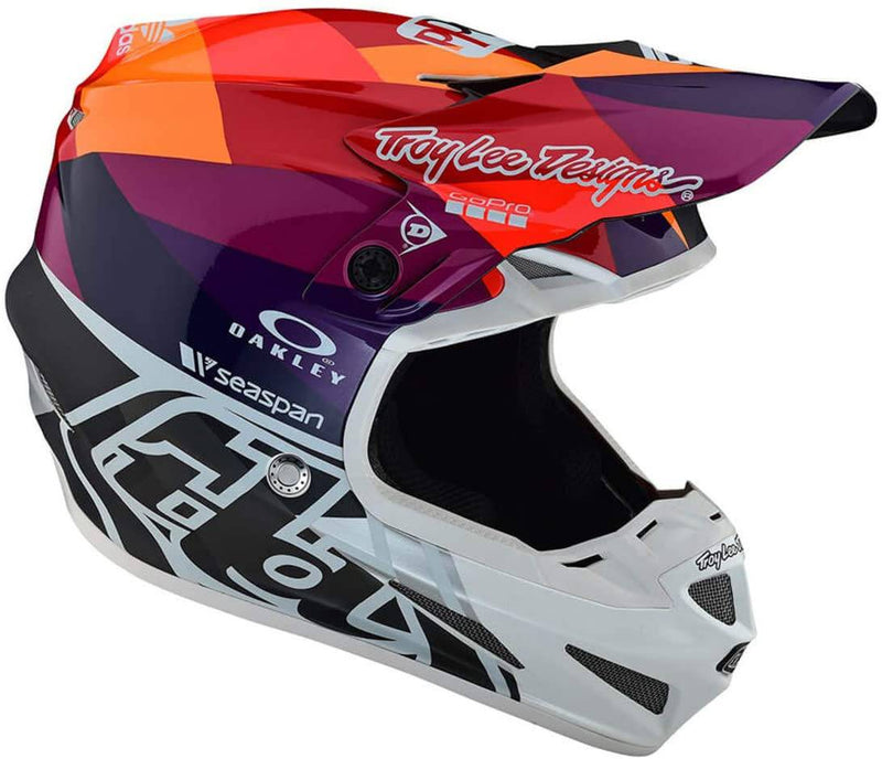 Casco Se4 Composite Jet Red/Yellow Troy Lee - Rideshop