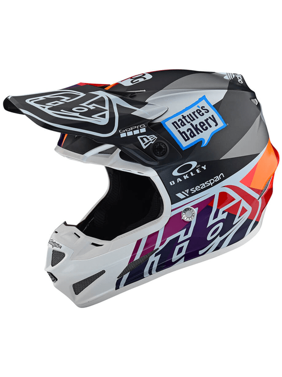 Casco Se4 Composite Jet Red/Yellow Troy Lee - Rideshop