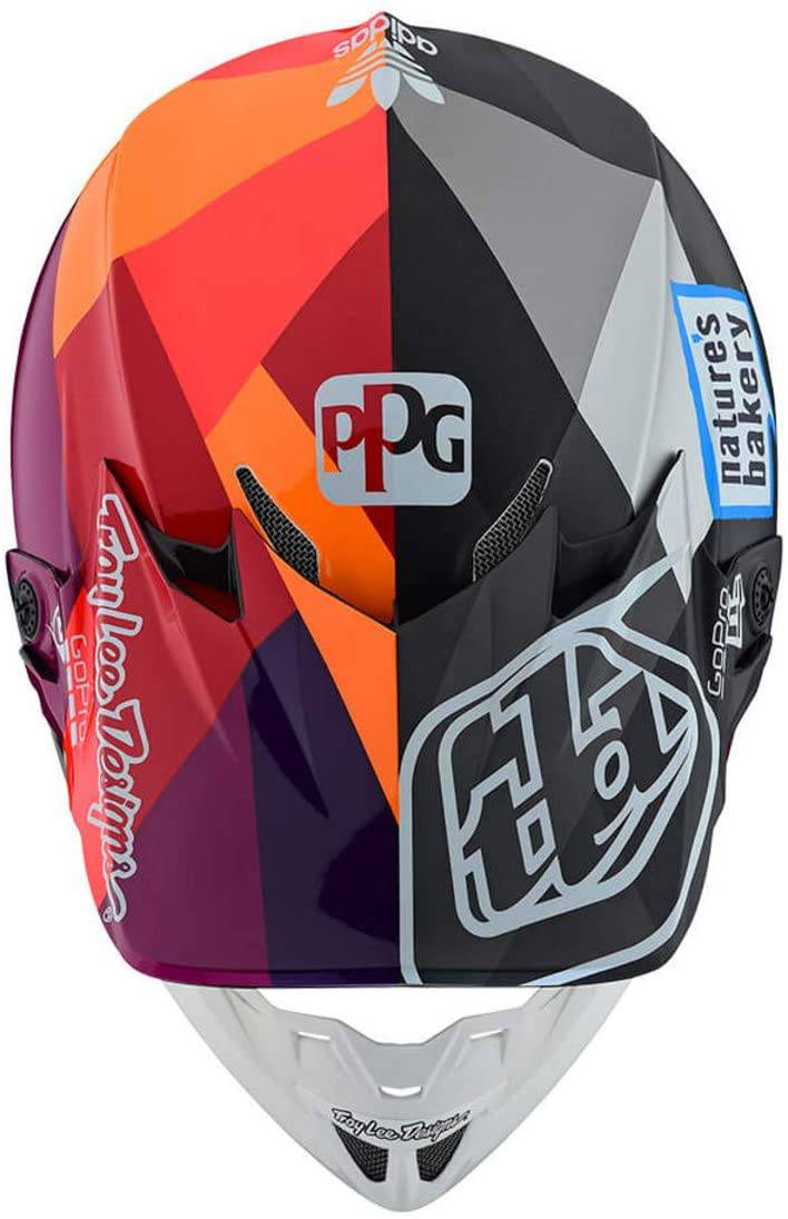 Casco Se4 Composite Jet Red/Yellow Troy Lee - Rideshop