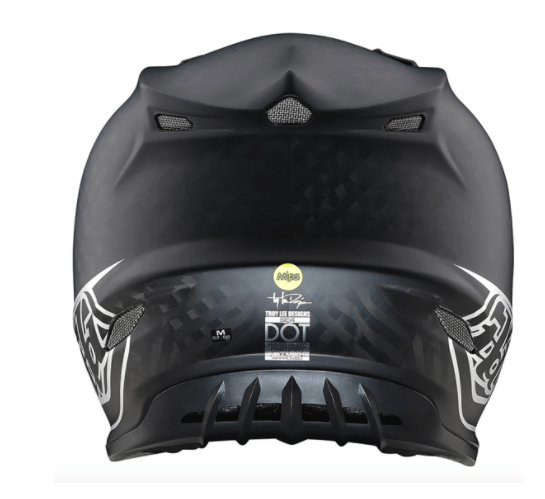 Casco Se4 Ece Carbon Midnight Black/Chorme Troy Lee Designs - Rideshop