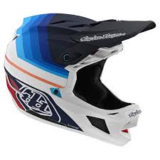 Casco Se4 Ece Carbon Mirage Navy White Troy Lee Designs - Rideshop