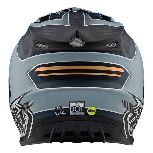 Casco Se4 Ece Composite Flash Gray Silver Troy Lee Designs - Rideshop