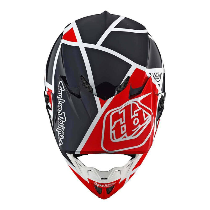 Casco Se4 Ece Composite Metric Red Navy Troy Lee - Rideshop