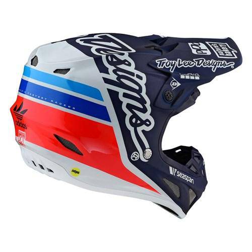 Casco Se4 Ece Composite Silhouette Team Navy White Troy Lee - Rideshop