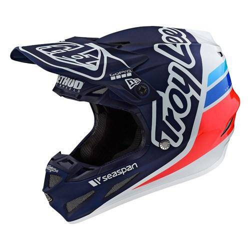 Casco Se4 Ece Composite Silhouette Team Navy White Troy Lee - Rideshop