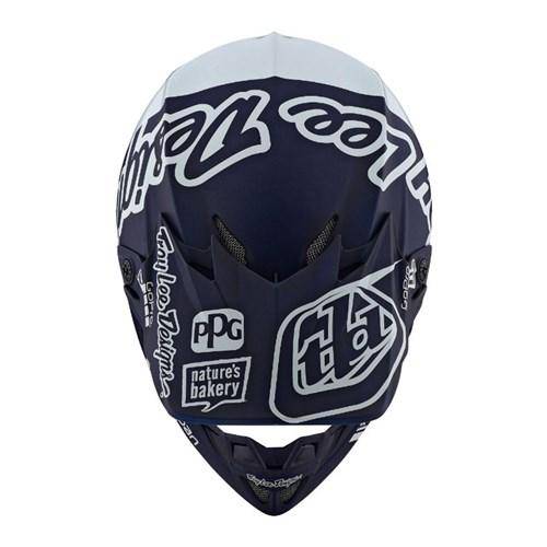 Casco Se4 Ece Composite Silhouette Team Navy White Troy Lee - Rideshop