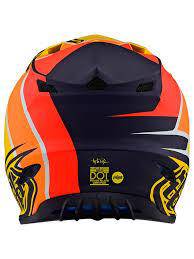 Casco Se4 Ece Polyacrylite Beta Navy/Yellow Troy Lee - Rideshop