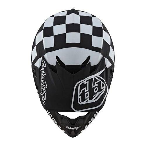 Casco Se4 Polyacrylite Checker Black / White Troy Lee Designs - Rideshop