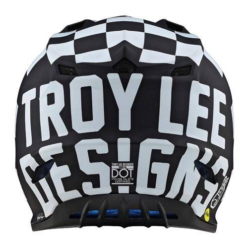 Casco Se4 Polyacrylite Checker Black / White Troy Lee Designs-Rideshop