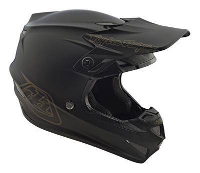 Casco Se4 Polyacrylite Mono Black Troy Lee Designs - Rideshop