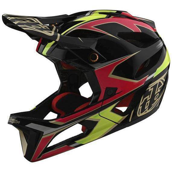 Casco Stage Ropo Pink Yellow Troy Lee Designs - Rideshop