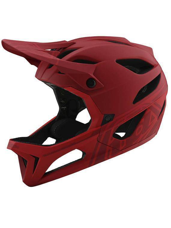 Casco Stage Stealth Red Troy Lee - Rideshop