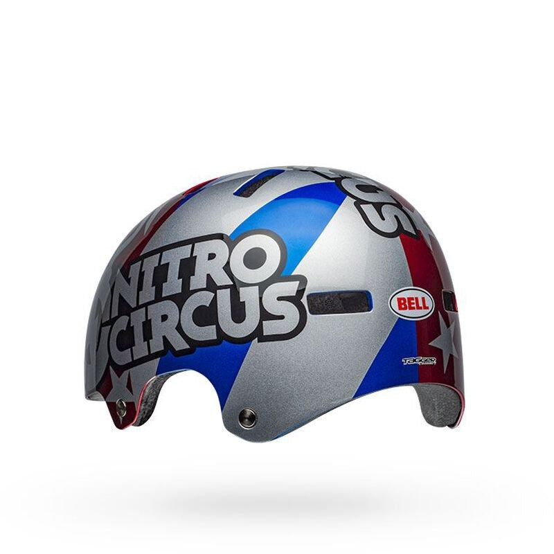 Bell Casco Local Red/Slv/Blu Nitro 19 - Rideshop