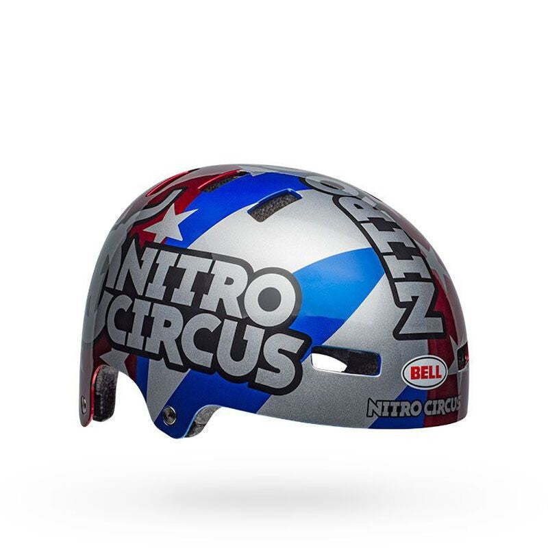 Bell Casco Local Red/Slv/Blu Nitro 19 - Rideshop